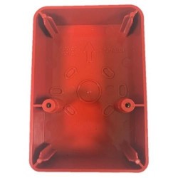 FIRECLASS - SHALLOW SURFACE BACK BOX RED (557.080.007) FIRECLASS - SHALLOW SURFACE BACK BOX RED (557.080.007)