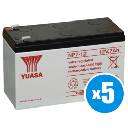 YUASA - 5άδα Μπαταρίες 12V 7Ah YUASA - 5άδα Μπαταρίες 12V 7Ah